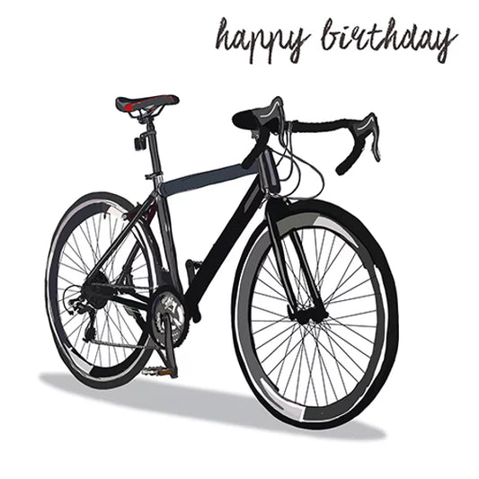 Birthday Greetings Card Bike