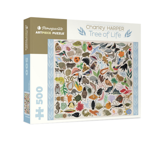 Charley Harper: Tree of Life - 500 Piece Jigsaw by Pomegranate