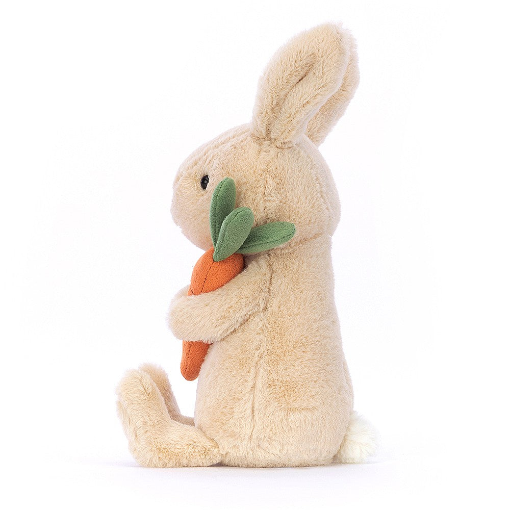 Jellycat Bonnie Bunny with Carrot (Side)
