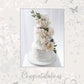 Wedding Cake Wedding Greeting Card