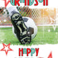 Special Granson Football Birthday Greeting Card