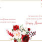 To my Wife Roses 6 Page Booklet Luxury Anniversary Greetings Card Insert 4