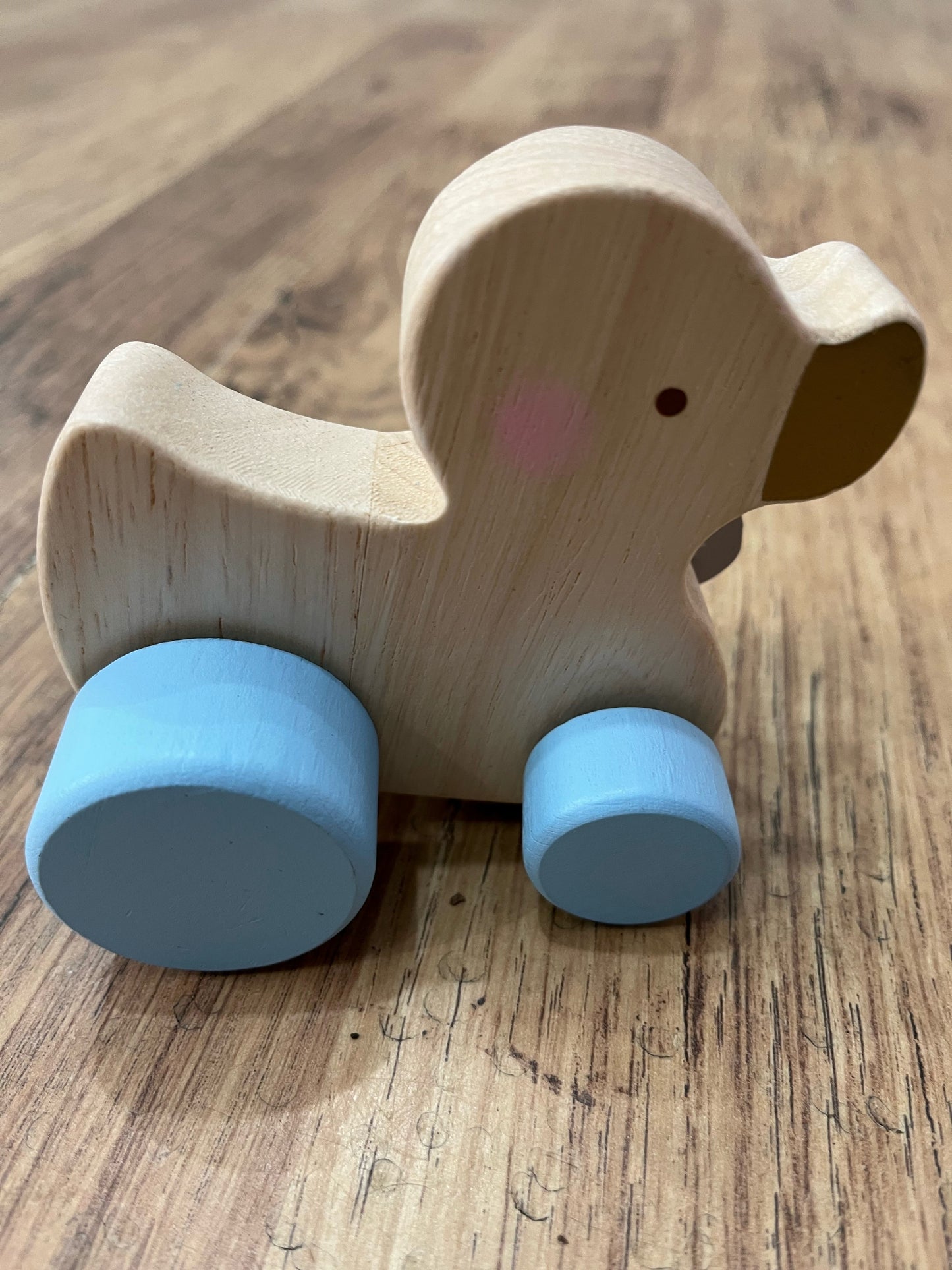 Bambino Wooden Push Toy Duck