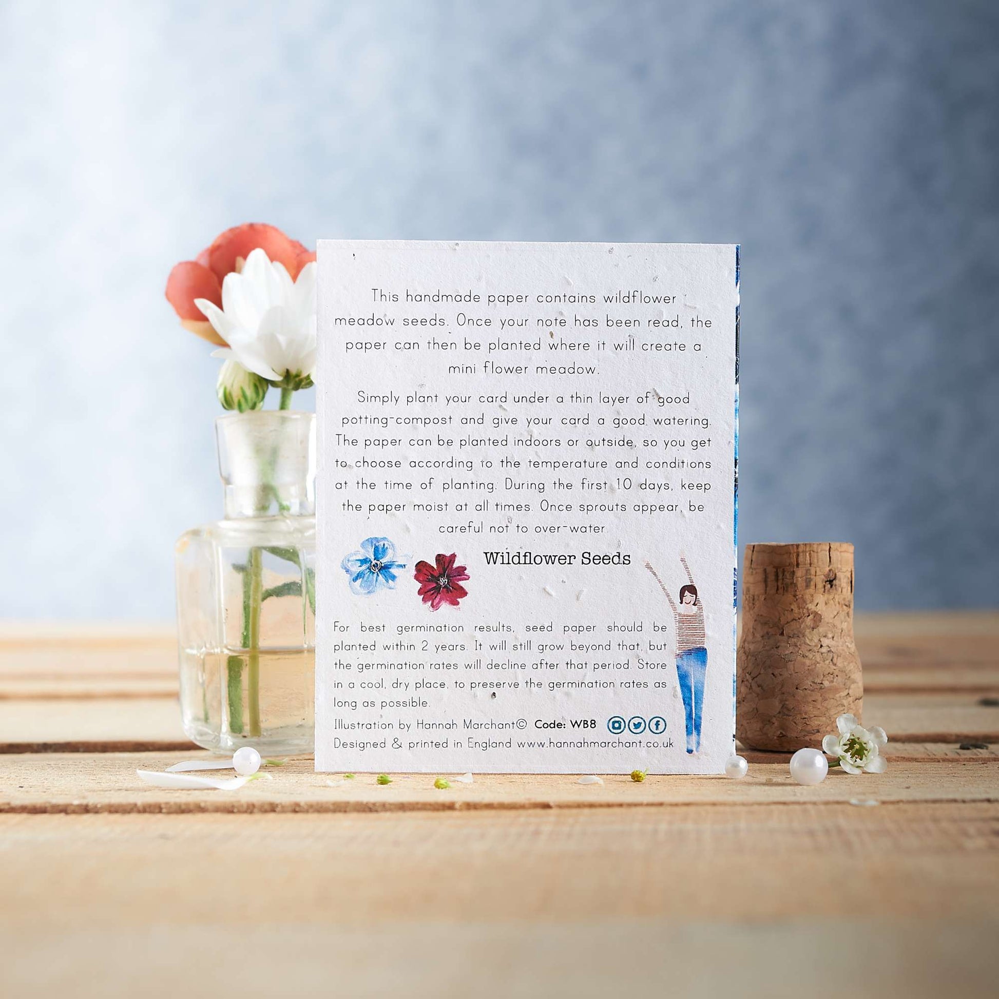 On Your Wedding Day - Plantable Wildflower Greetings Card (Instructions)