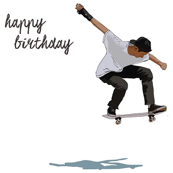 Happy Birthday Skateboard