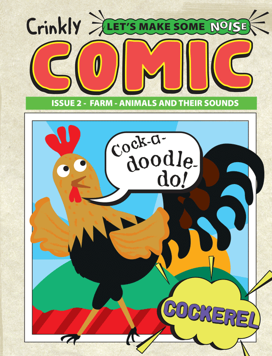 Crinkly Comic Issue 2 - Noisy Farm Sounds