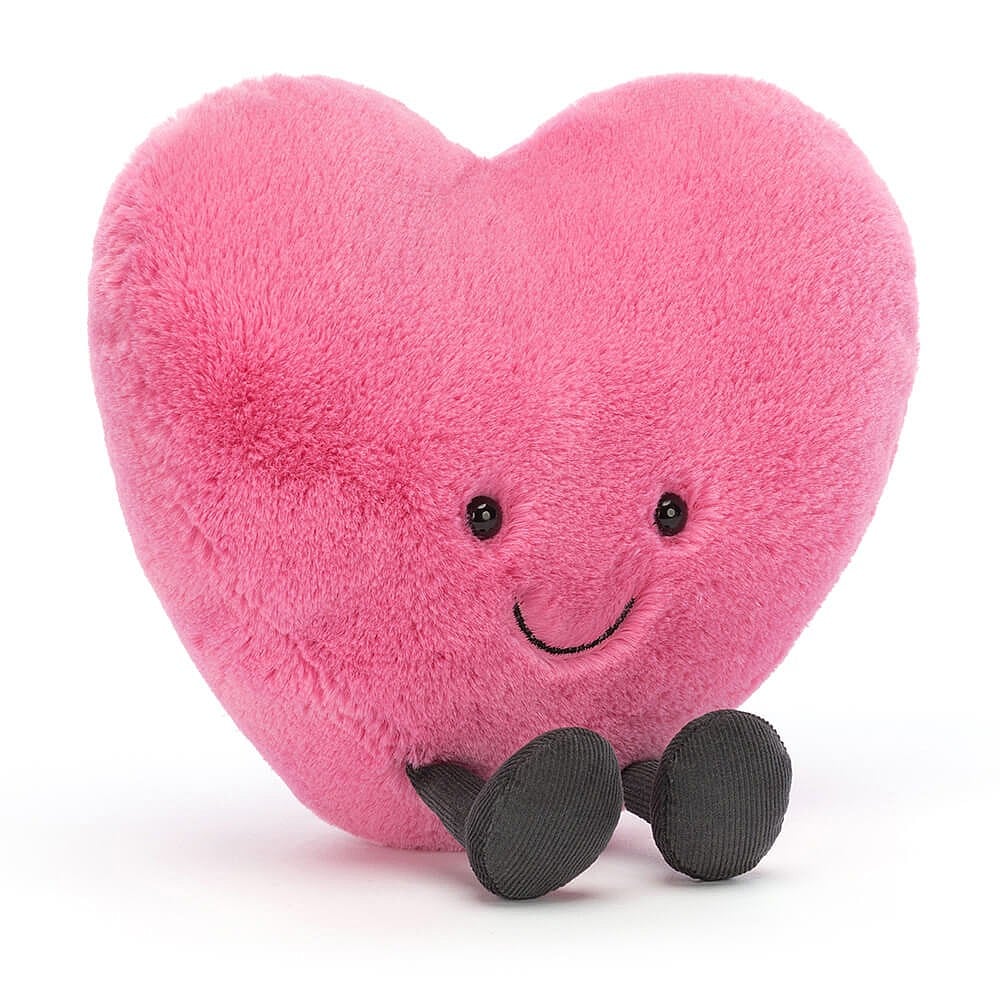 Jellycat Amuseable Hot Pink Heart - Large
