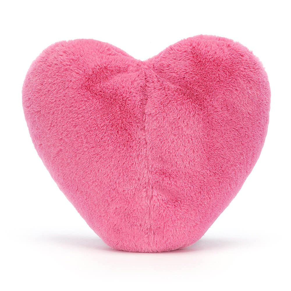 Jellycat Amuseable Hot Pink Heart - Large (Back)