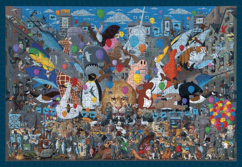 Mike Wilks: The Ultimate Noah's Ark - 1000 Piece Jigsaw by Pomegranate