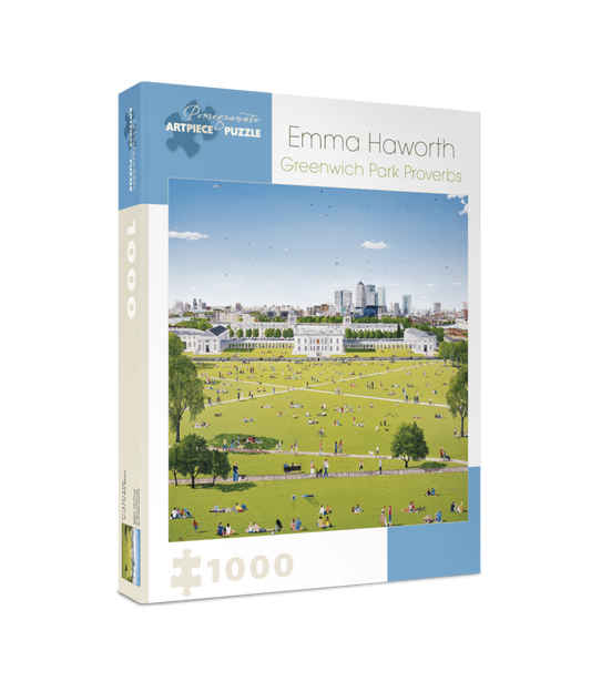 Emma Haworth: Greenwich Park Proverbs - 1000 Pieces Jigsaw by Pomegranate