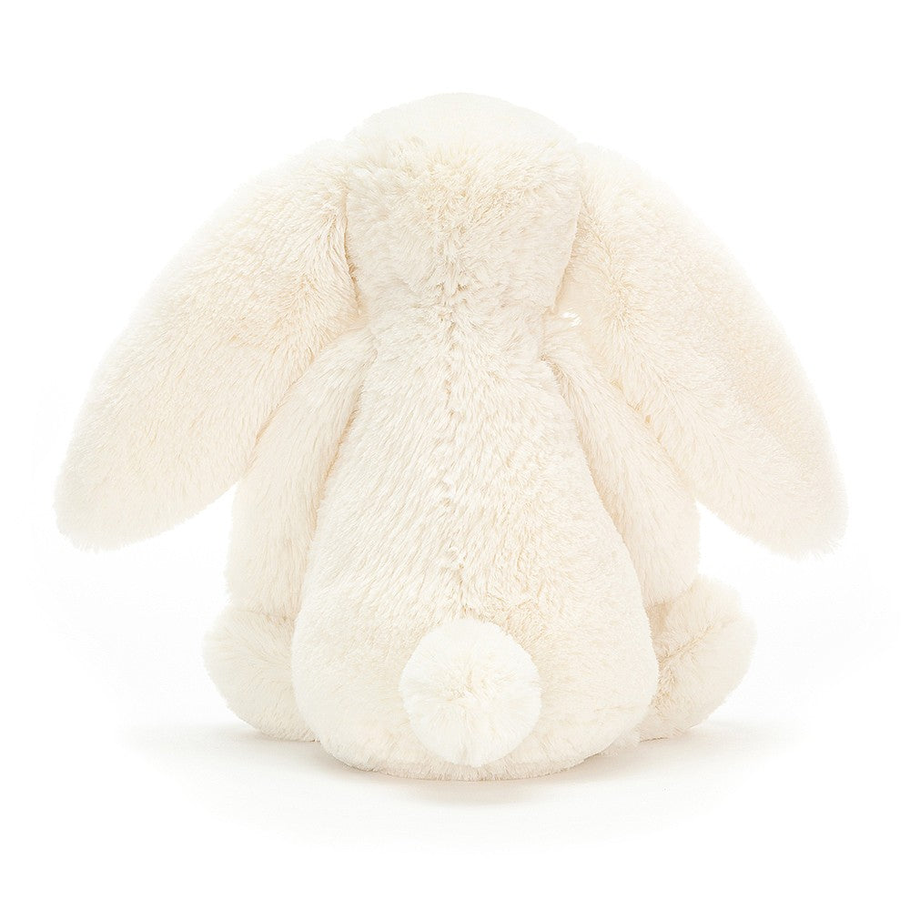 Jellycat Bashful Cream Bunny - Medium (Back)