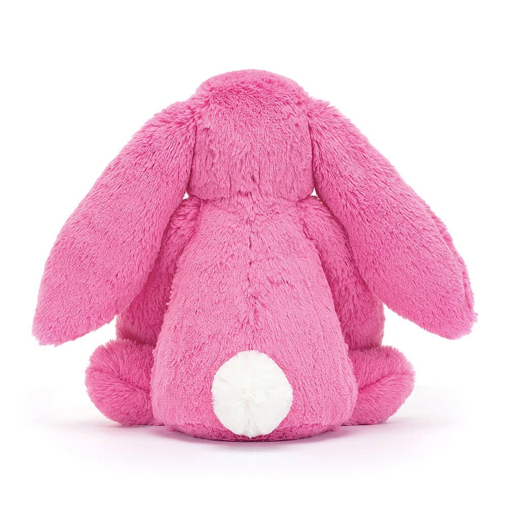Jellycat Bashful Hot Pink Bunny - Medium (Back)