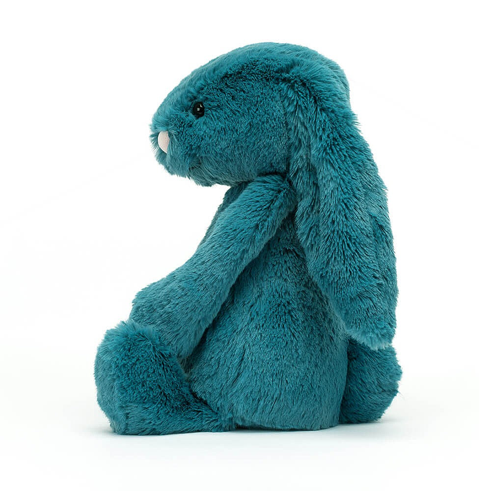 Jellycat Bashful Mineral Blue Bunny - Medium (Side)