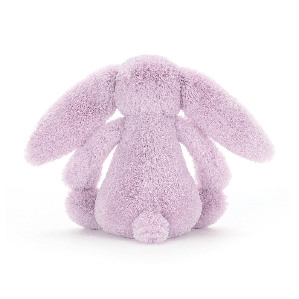 Jellycat Bashful Lilac Bunny - Small (Back)