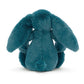Jellycat Bashful Mineral Blue Bunny - Small (Back)