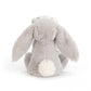 Jellycat Blossom Silver Bunny Soother - Back