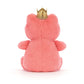 Jellycat Crowning Croaker Pink Frog (Back)