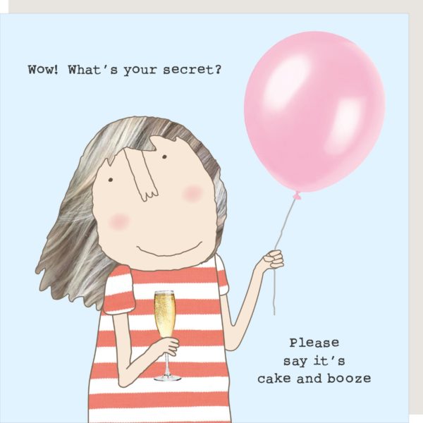 Rosie Made A Thing Wow Secret Greetings Card