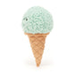 Jellycat Irresistible Ice Cream - Mint (Side)