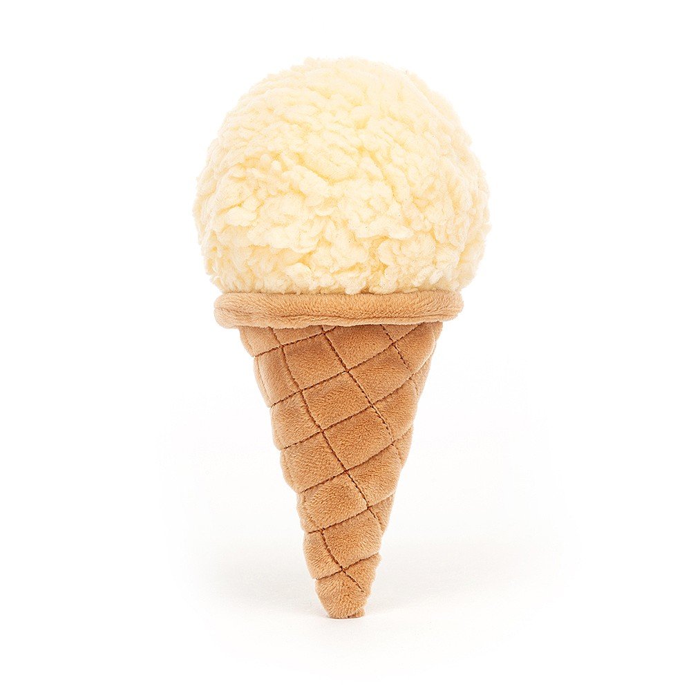 Jellycat Irresistible Ice Cream - Vanilla (Back)
