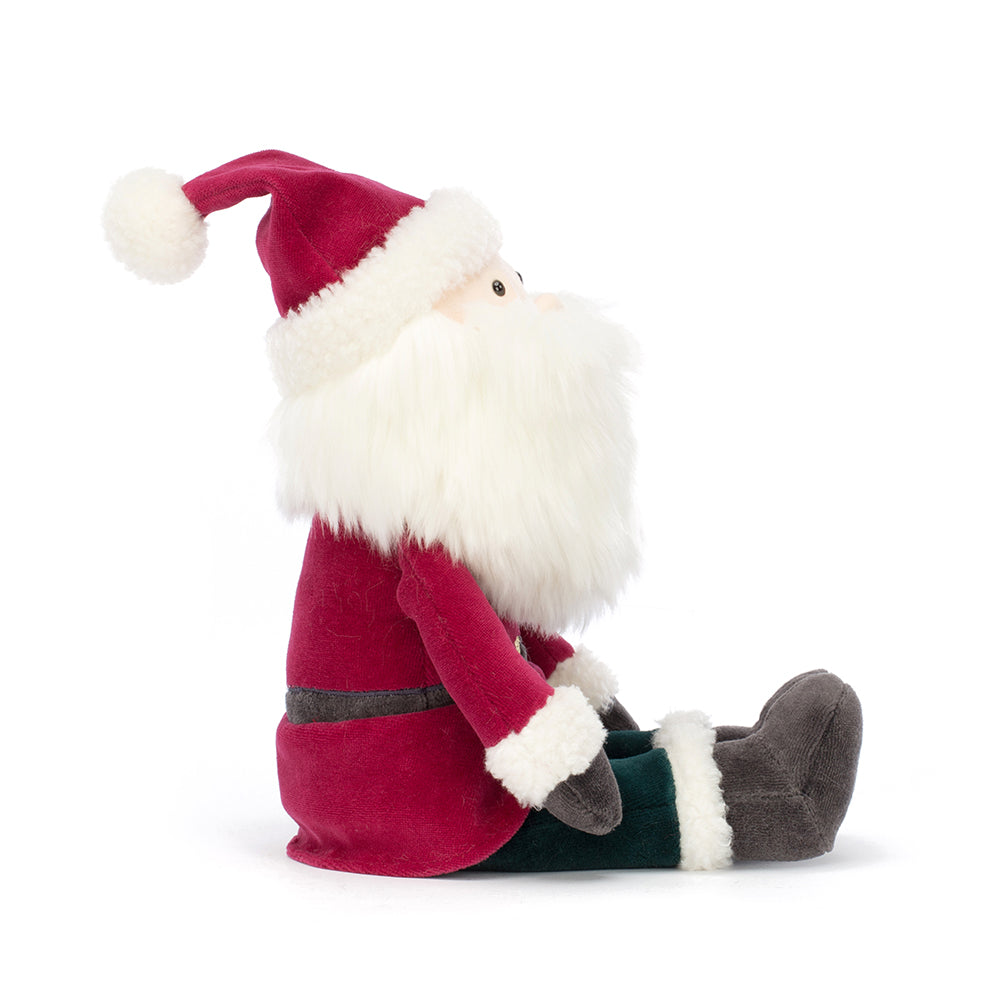 Jellycat Jolly Santa - Medium (Side)