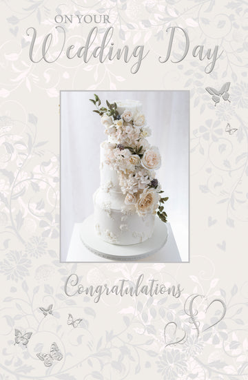 Wedding Cake Wedding Greeting Card