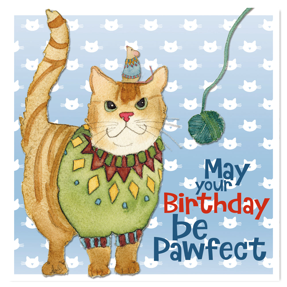 May your Birthday be Pawfect Greetings Card