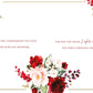 To my Wife Roses 6 Page Booklet Luxury Anniversary Greetings Card Insert 2