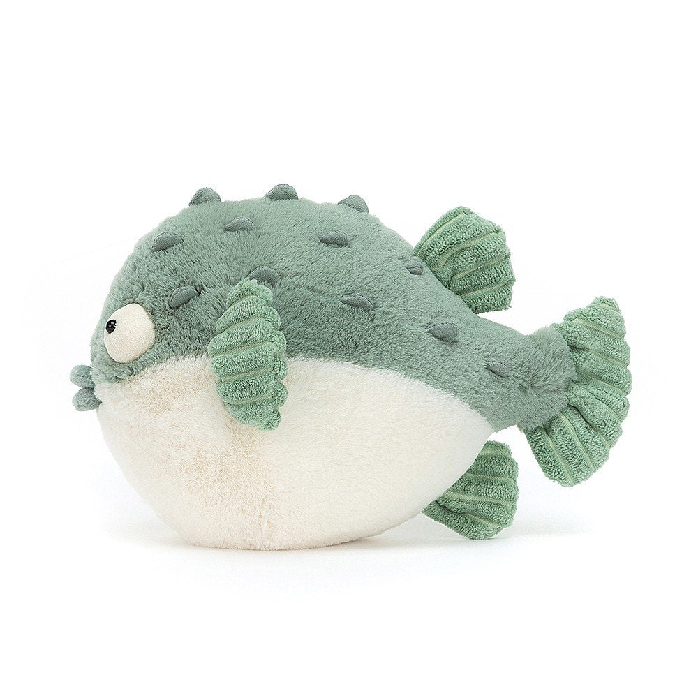 Jellycat Pacey Pufferfish (Side)