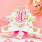 Products 30th Birthday Butterflys - Pop Up Greetings Card