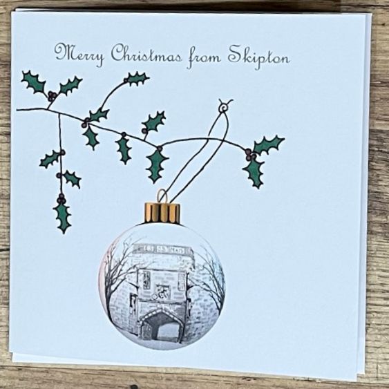 Skipton Castle Christmas Greetings Card