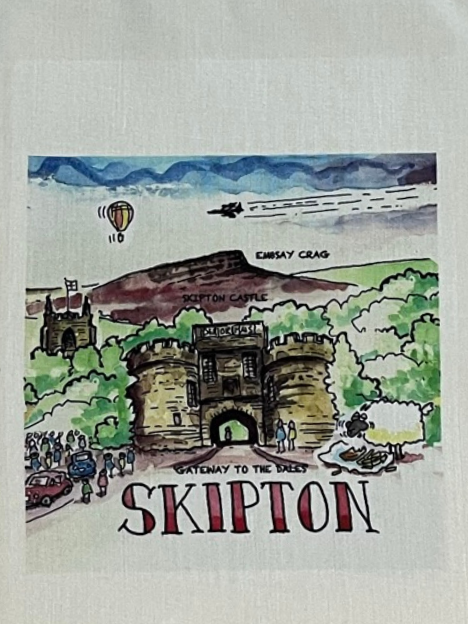 Martin Williamson Skipton Shopping Tote Bag