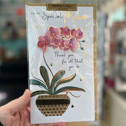 Special Mum Plant Mother's Day Greetings Card