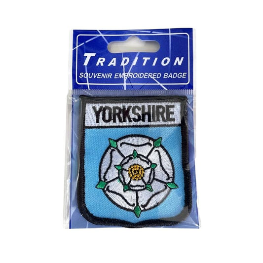 Yorkshire Rose Embroidered Badge