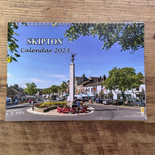 Scenes Around Skipton - 2023 Calendar (front)