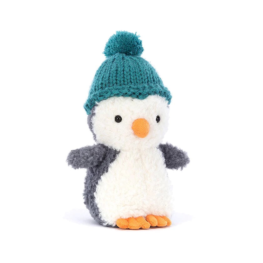 Wee Winter Penguin With Bobble Hat
