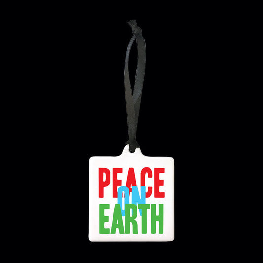 Peace On Earth - Quotable Tree Hanging Ornament