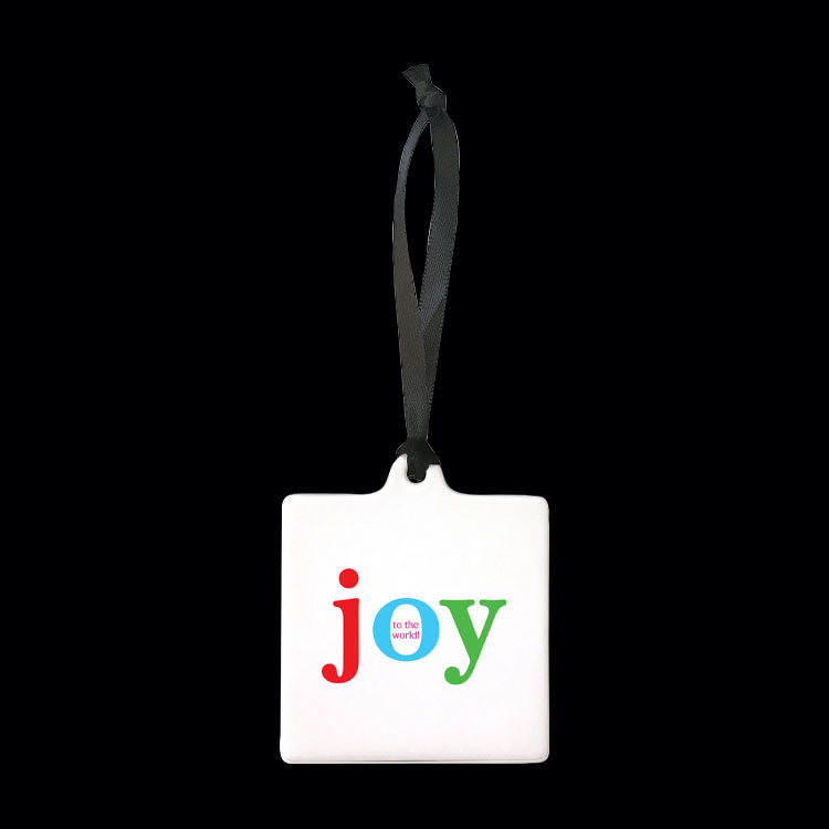 Joy To The World - Quotable Tree Hanging Ornament