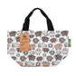 Eco Chic Lightweight Recycled Lunch Bag - Blue Cute Sheep