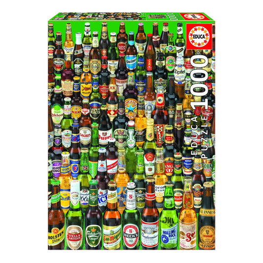 Educa Borras - Beers 1000 piece Jigsaw Puzzle