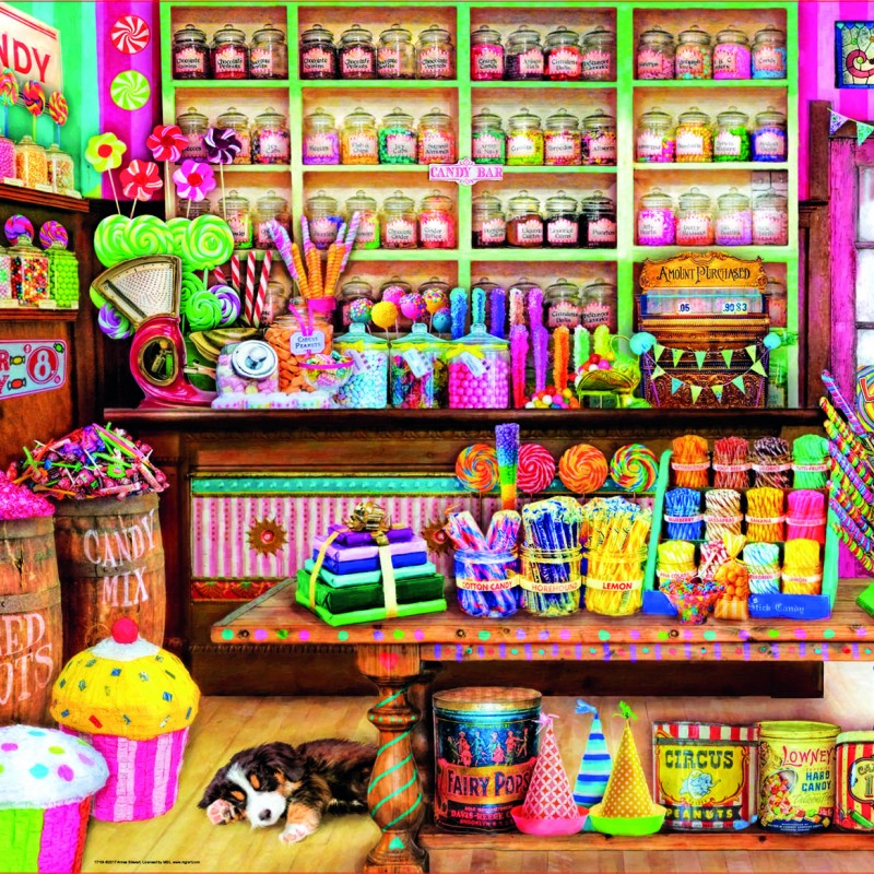 Educa Borras - Candy Shop 1000 piece Jigsaw Puzzle