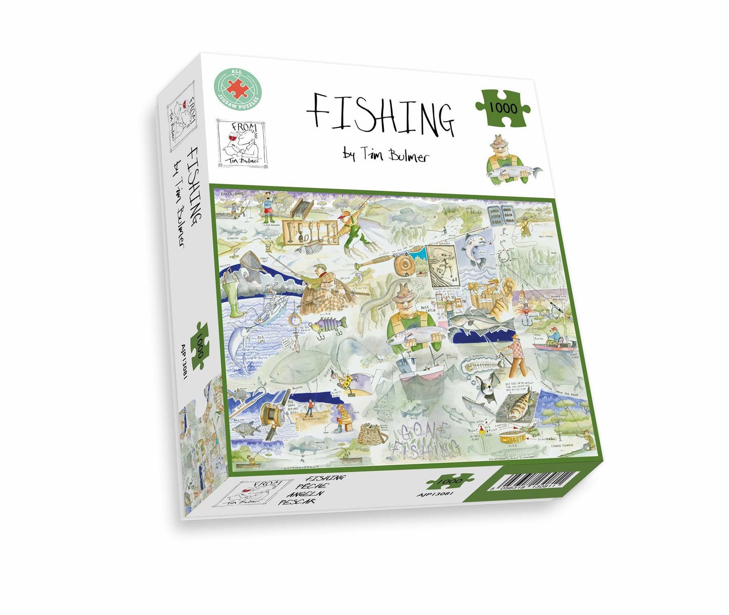 Fishing - Tim Bulmer 1000 Piece Puzzle