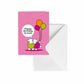 Herdy Birthday Card With Envelope (Pink)