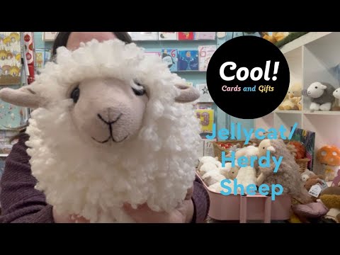 Baby Herdy Soft Toy Sheep - Grey