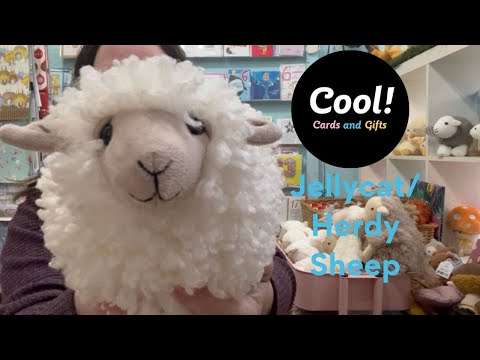 Little Herdy Soft Toy Sheep - Grey