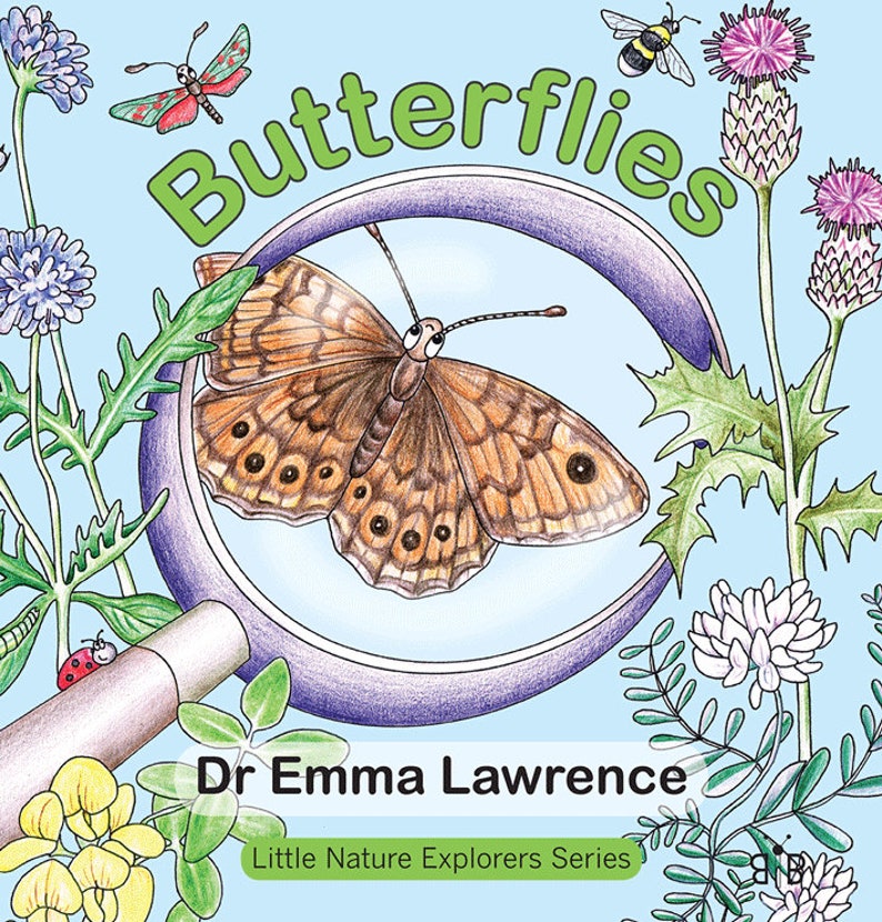 Butterflies Book Little Nature Explorers series by Dr Emma Lawrence