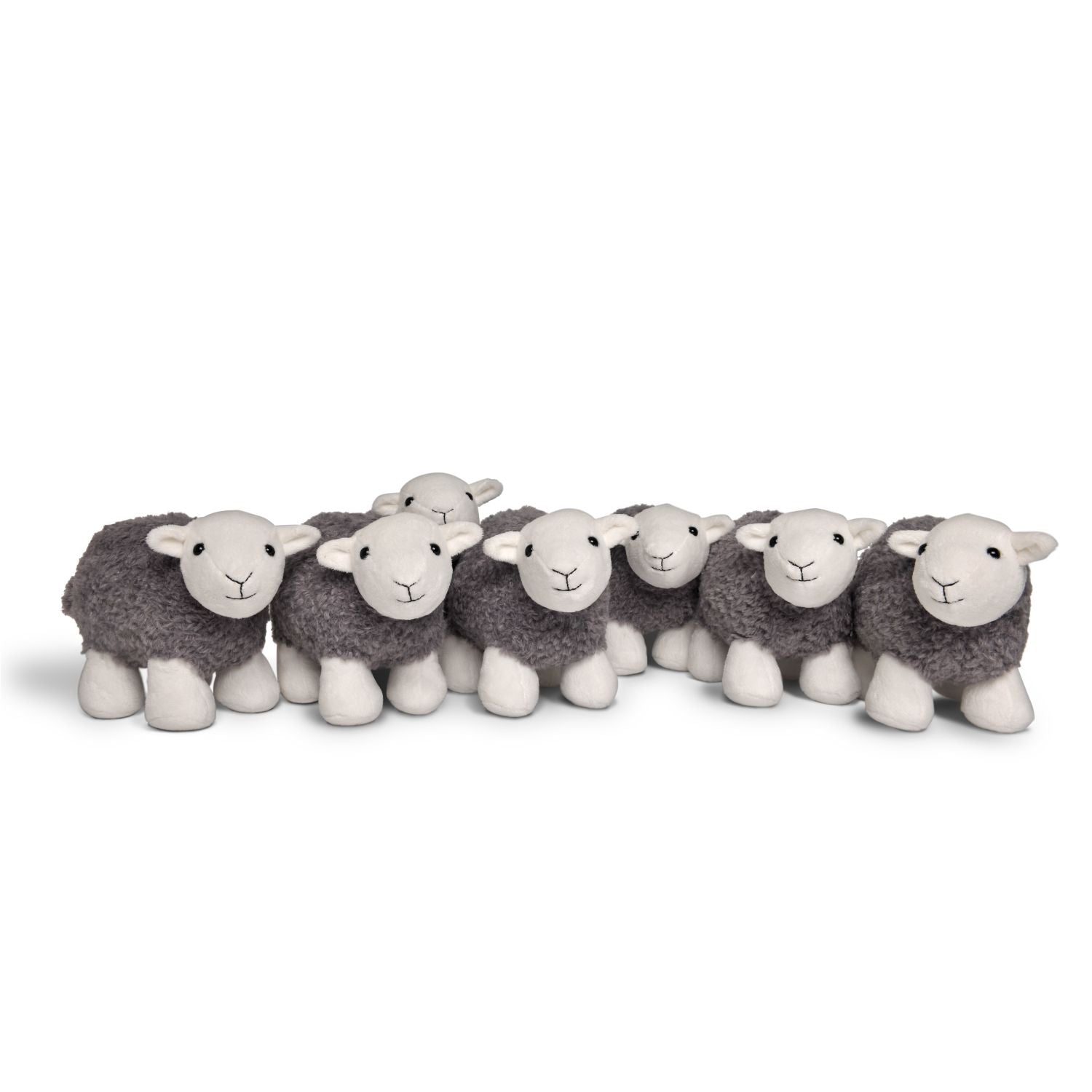 Little Herdy Soft Toy Sheep - Grey (Herd)