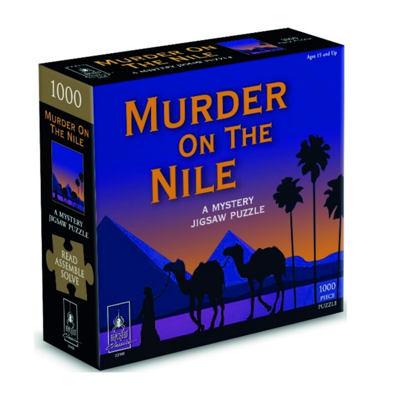 Murder on the Nile - Mystery 1,000 Piece Jigsaw Puzzle
