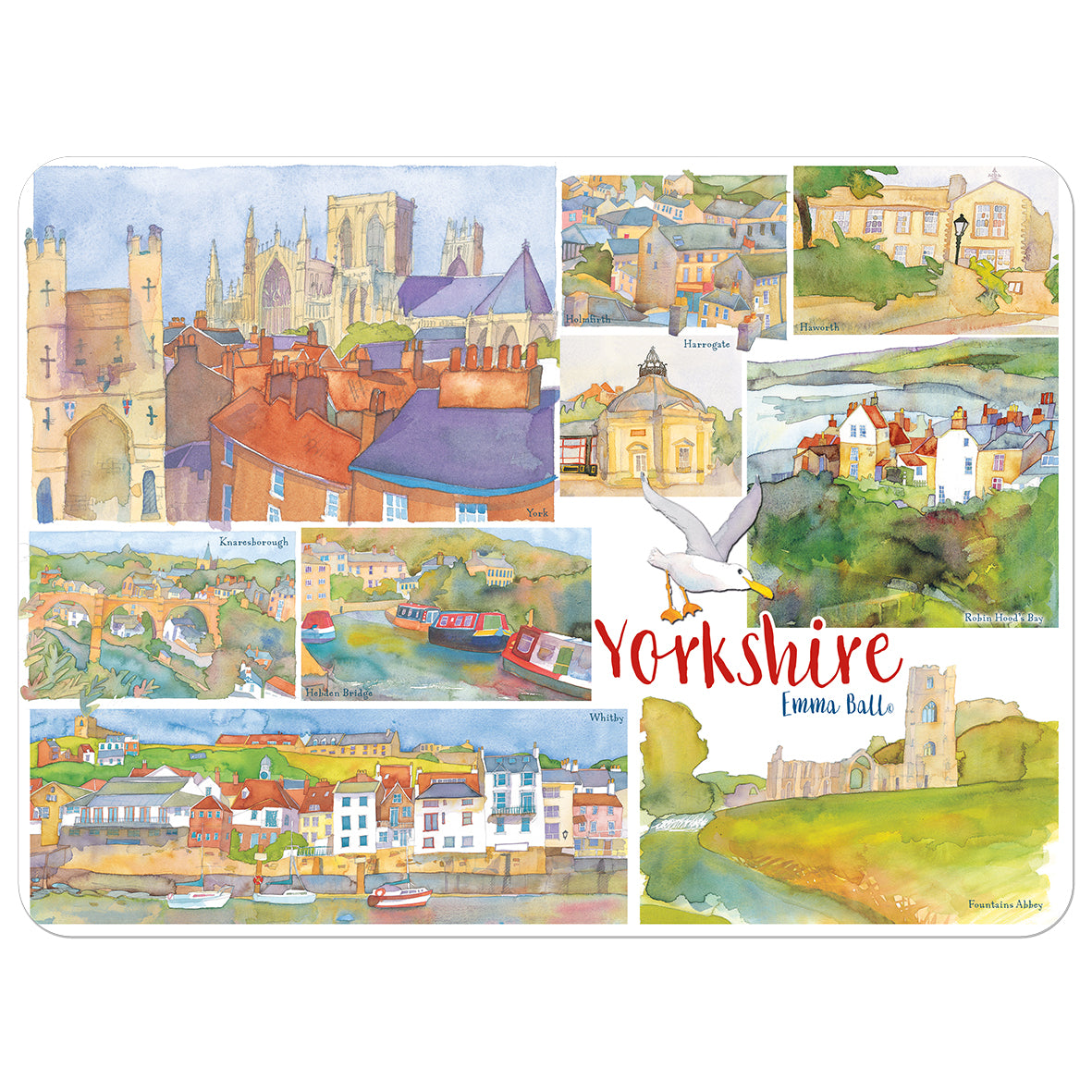 Emma Ball Yorkshire Single Placemat